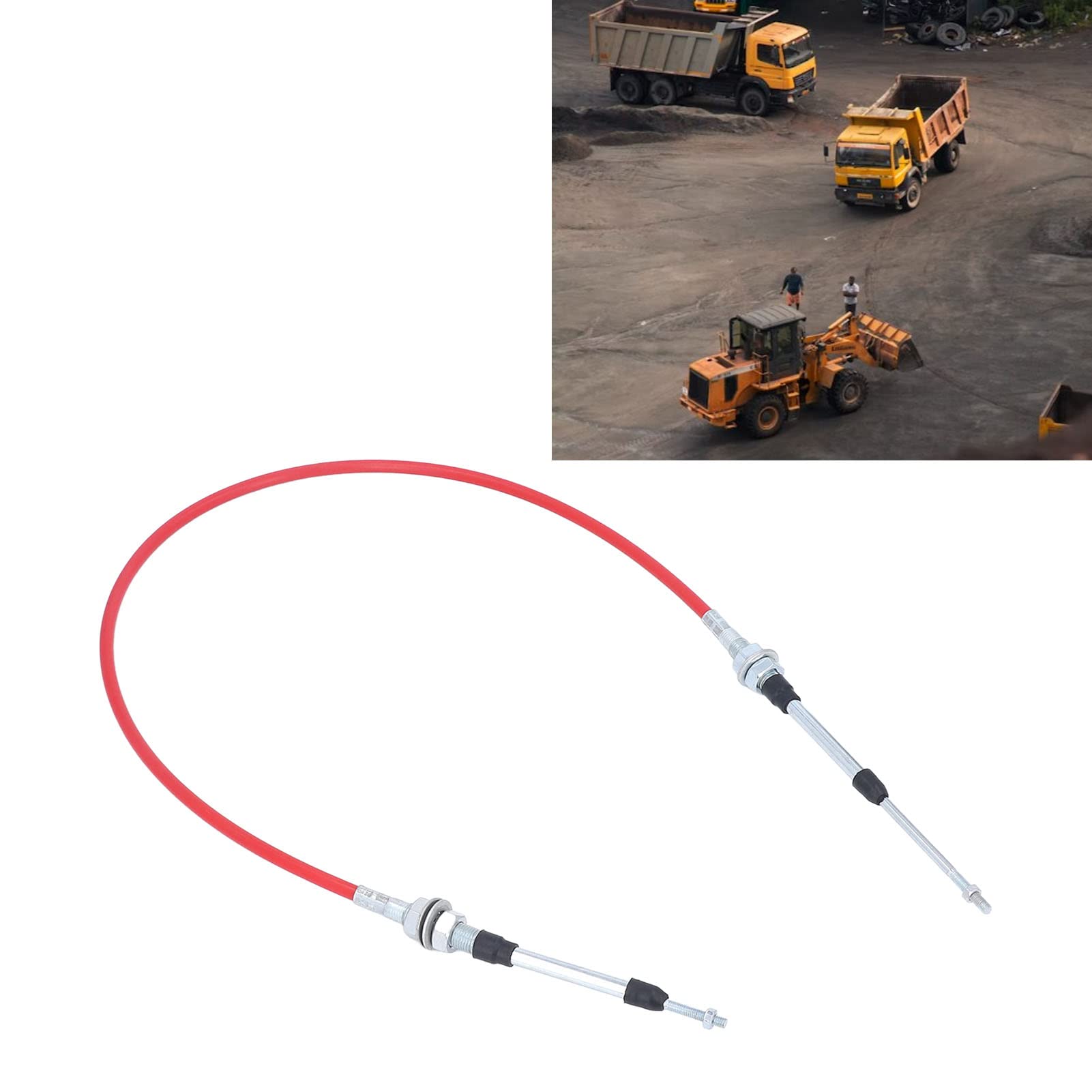 Parte del Cavo Dell'acceleratore Dell'escavatore in Acciaio Inossidabile dell'unità di Elaborazione del Cavo Dell'acceleratore Compatibile con EX330