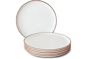 Mora Ceramic Dinner Plates: Rustic Charm for Your Dining Experience