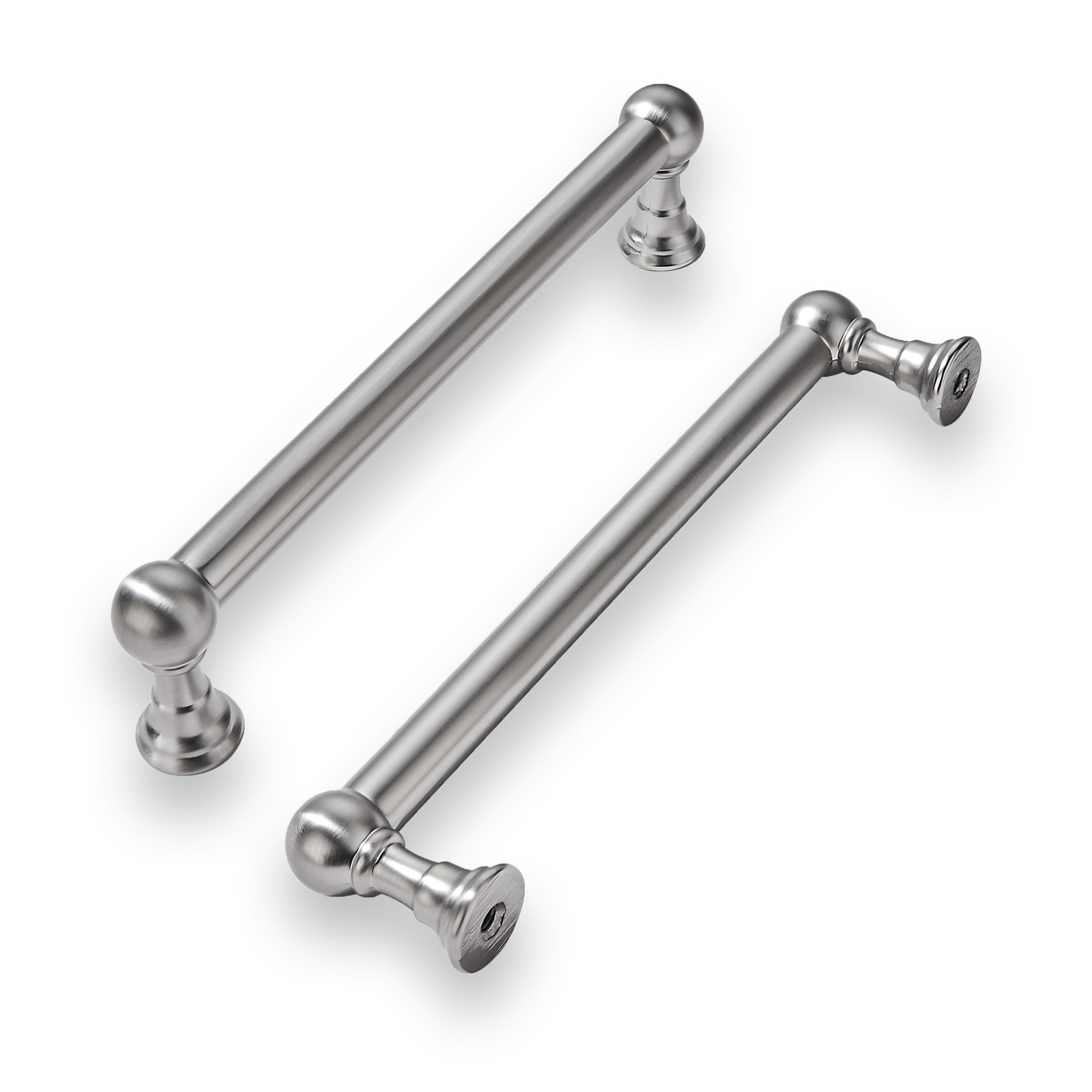KHTUMEWARE 1 Pack 3-3/4 Inch Hole Center Unlacquered Brass Cabinet Pulls 100%-Solid-Brass Heavy Duty Solid Cabinet Handles cabinets Dressers Kitchens Handles Bathroom cabinets image