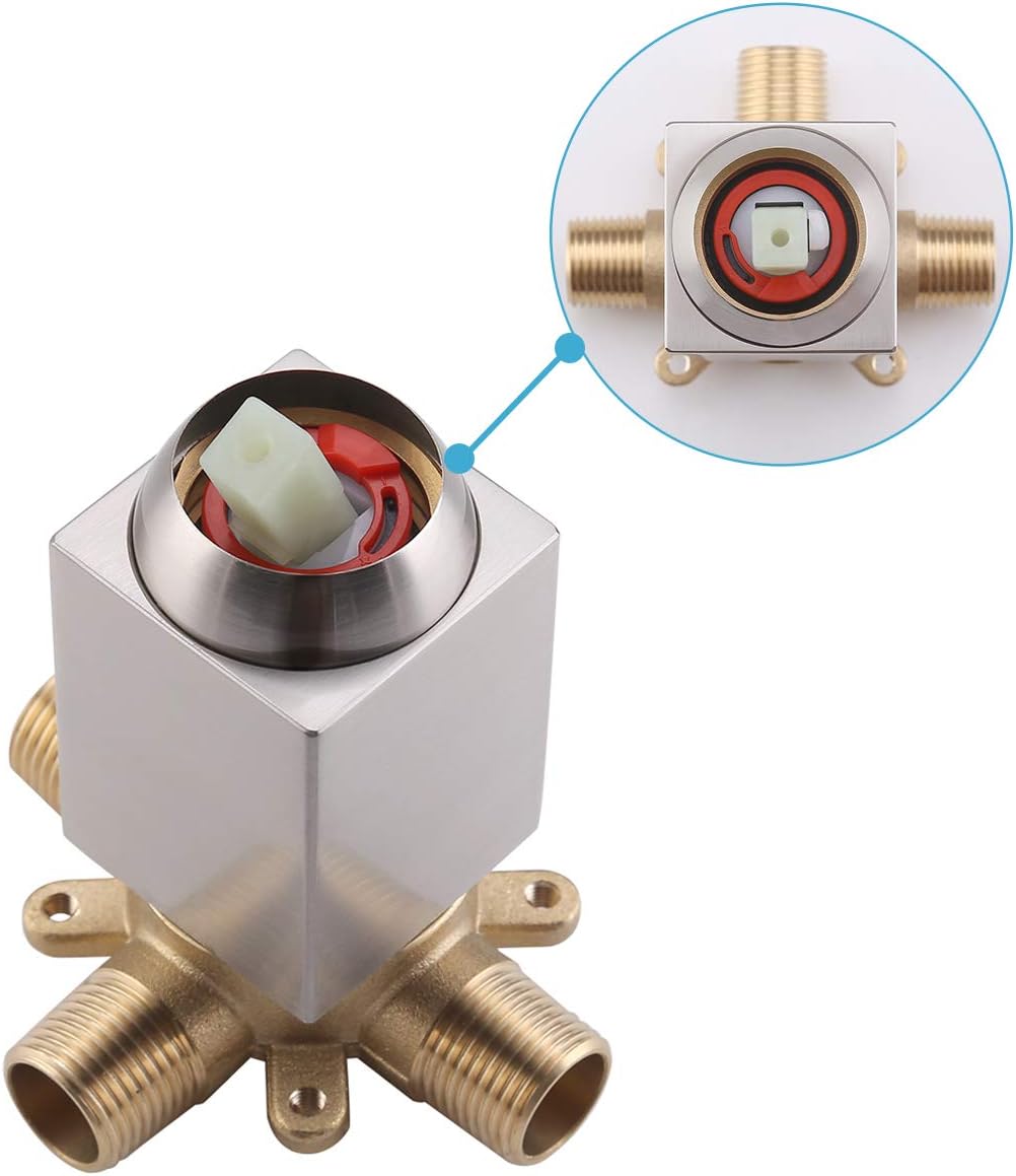 Buу 2 gеt 3 KES Shower Faucet Set Brass Shower Valve and Trim Kit Rainfall Shower Head Pressure Balance Brushed Nickel, XB6210-BN Gеt Dіѕсоunt оƒƒеr KES Shower Faucet Set Brass Shower Valve and Trim Kit Rainfall Shower Head Pressure Balance Brushed Nickel, XB6210-BN