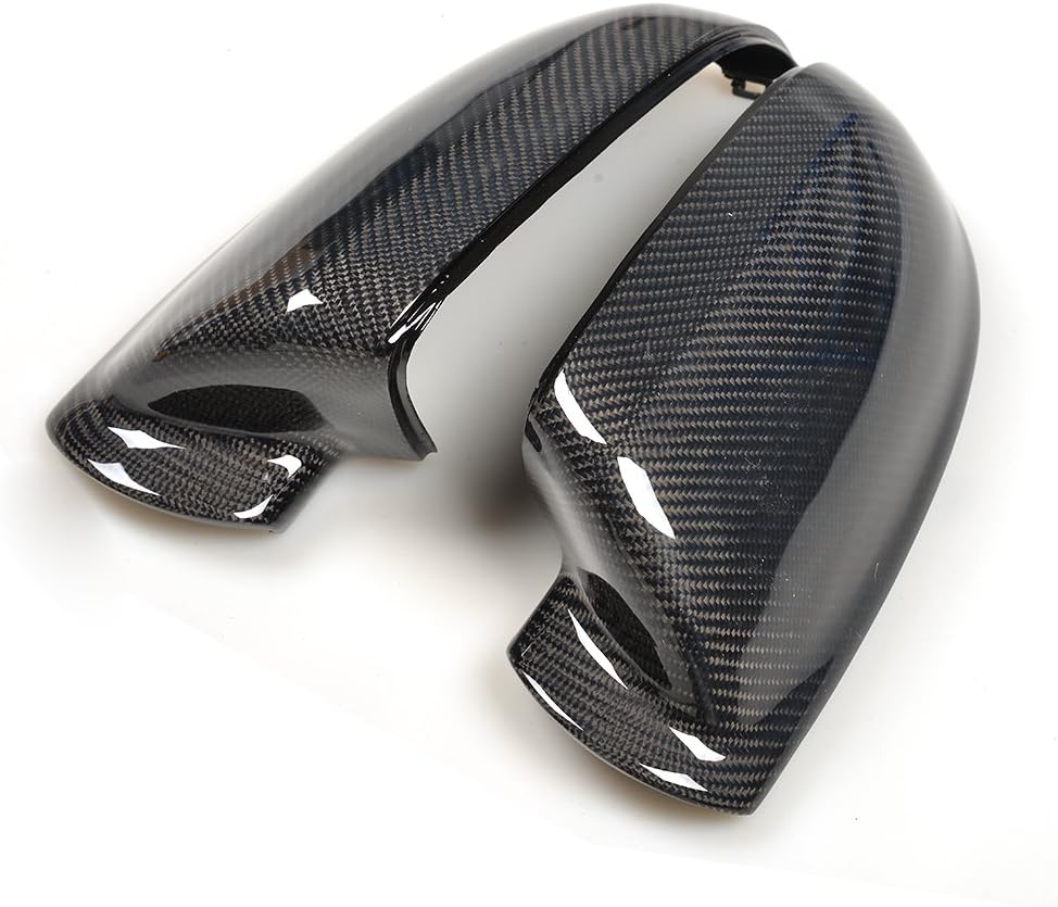 For Audi A8 4Door 2013-2017 Side Mirror Covers Aftermarket Tuning Carbon Fiber Rearview Caps Body Kit