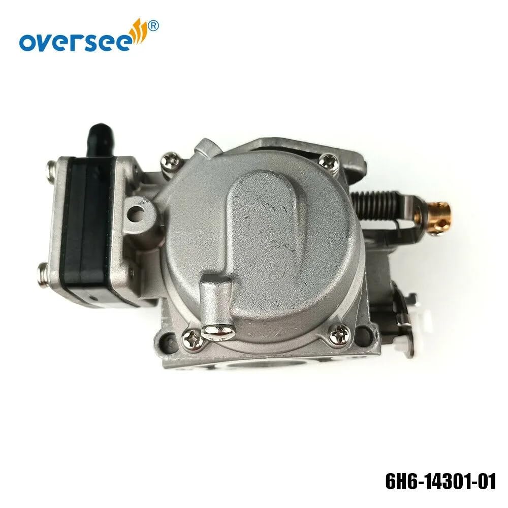 Amazon.com: OVERSEE 6H6-14301-01 Outboard Carburetor For Yamaha 