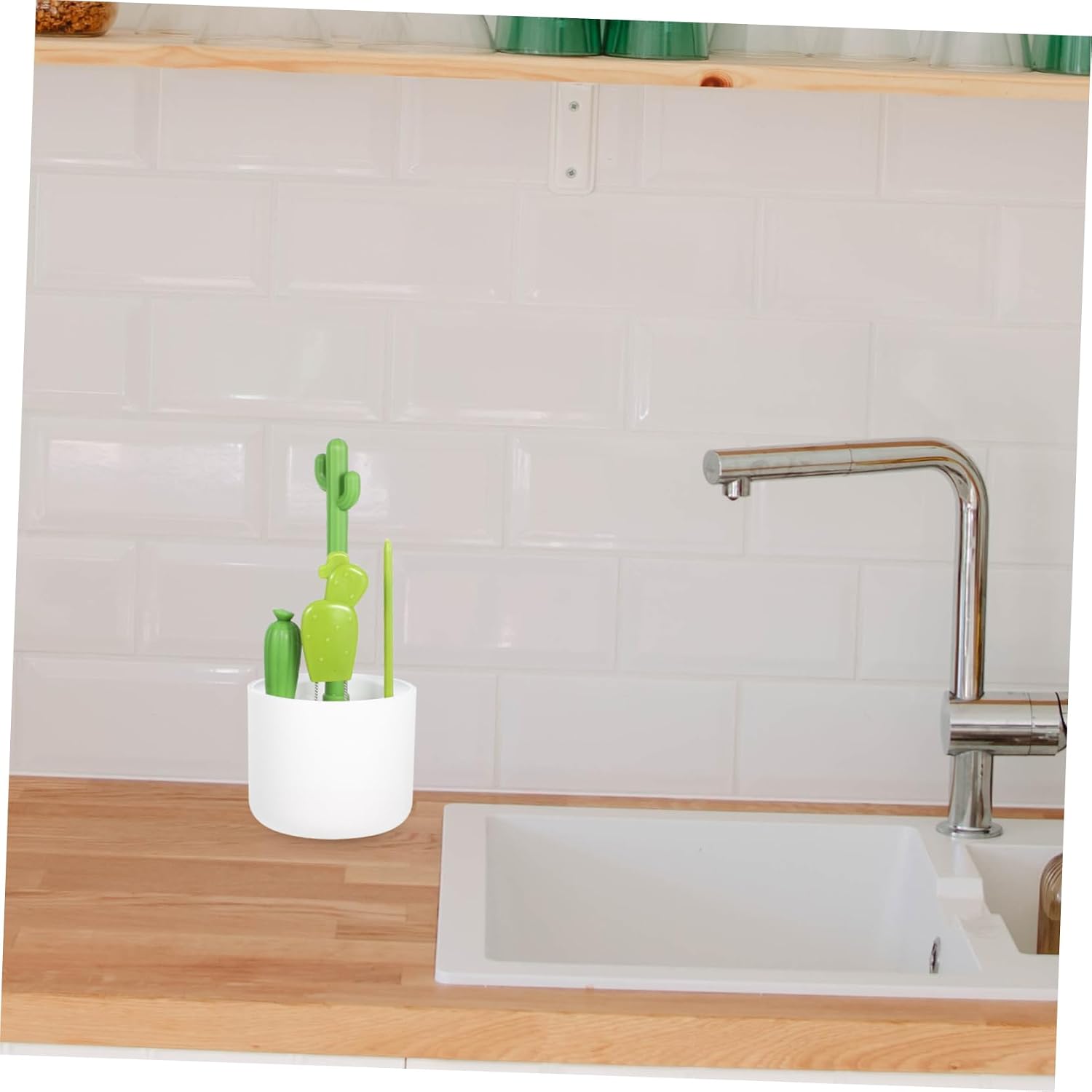 1Set Multifunctional Bottle Cap Cleaning Brush Portable Cup Lid Brushes for Tight Corners Deep Grooves and Crevices for Milk Bottles Sports Bottles and Teacups