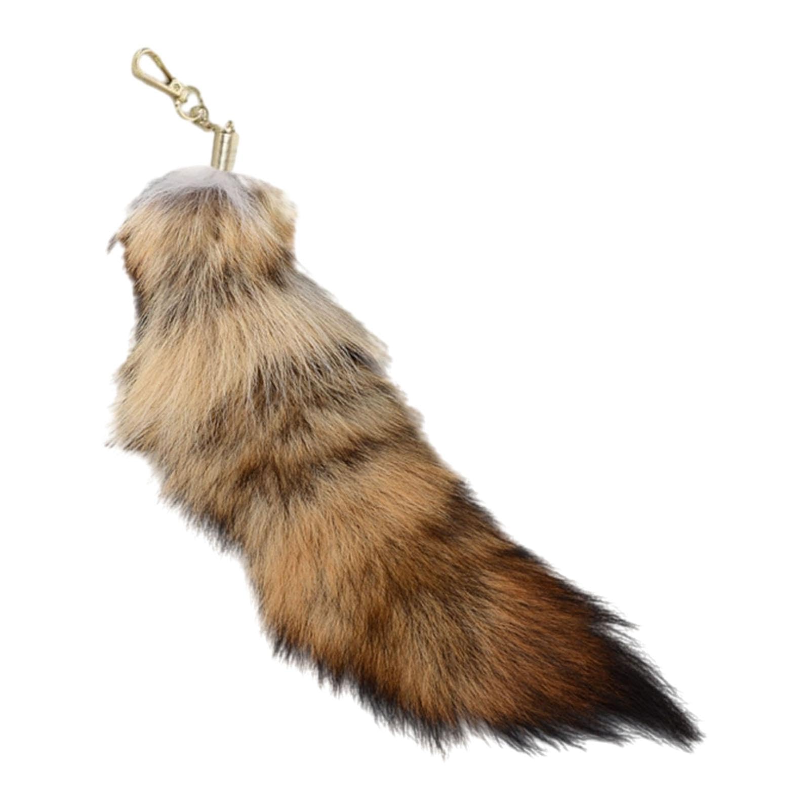 Breloque queue pelucheuse 40 cm idéale pour accessoiriser vos festivals - 8