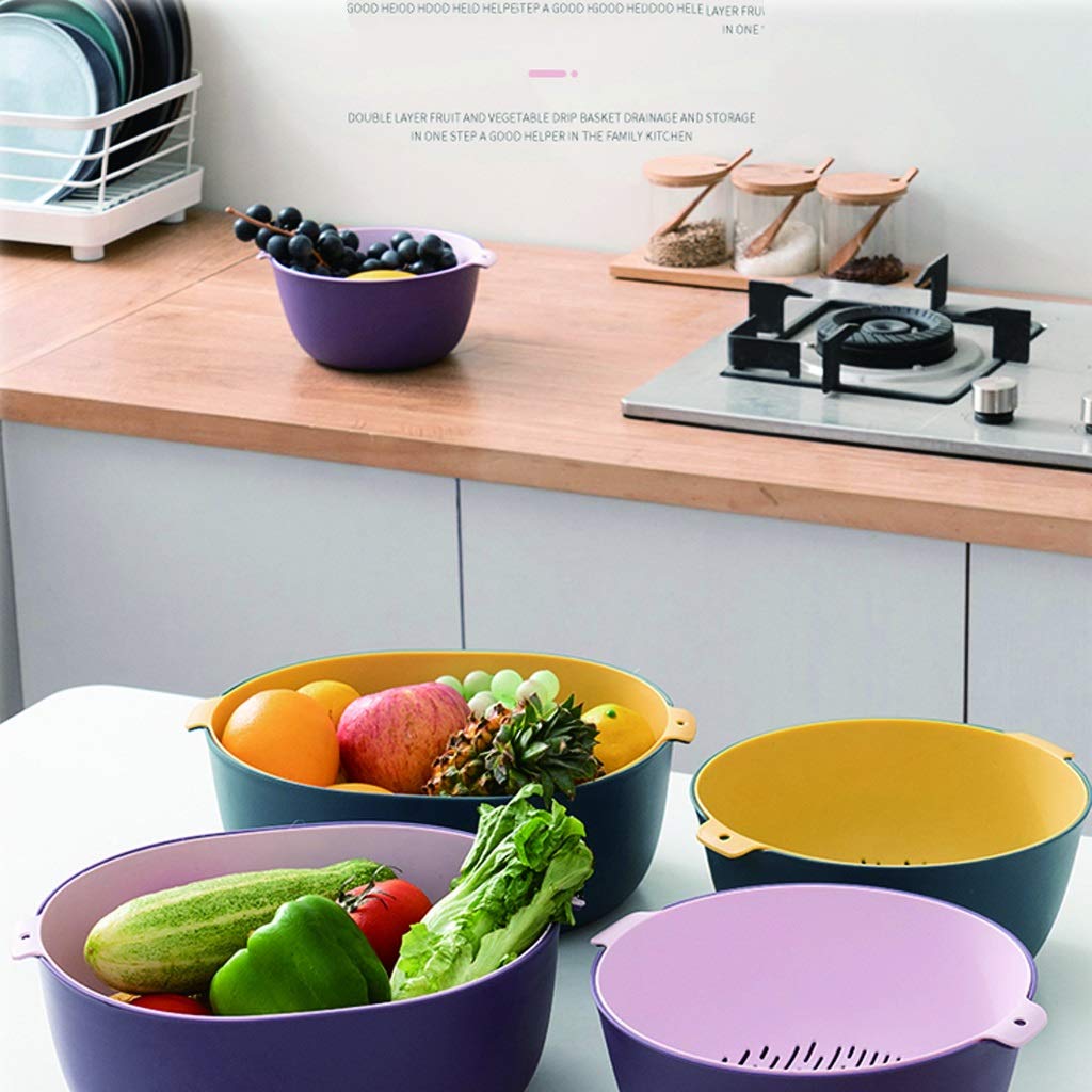 Panier De Lavage De Légumes, Passoire En Acier Inoxydable Résistant à La Rouille Pour La Cuisine 30cm