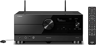 Yamaha Audio RX-A4 AVENTAGE 7.1-Channel AV Receiver with MusicCast, RXA4A B, Black