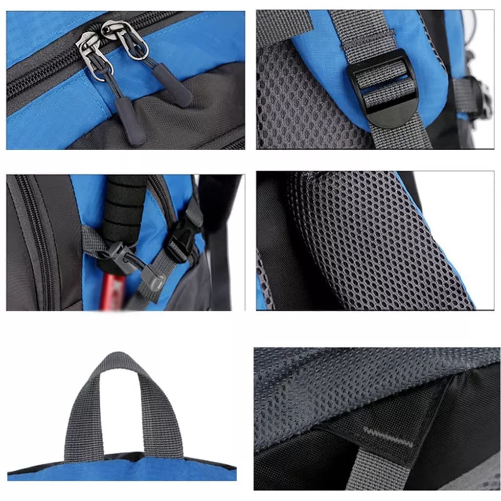 Zaino da Viaggio for Sport all'Aria Aperta da 40 Litri Borsa da Trekking di Grande capacità(C)