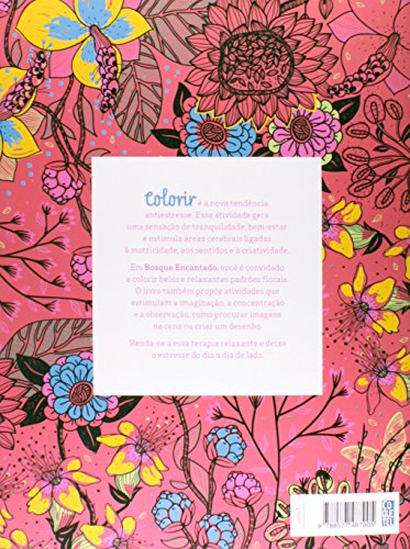 Bosque Encantado - Série Para Colorir, Estimular a Imaginação e Relaxar