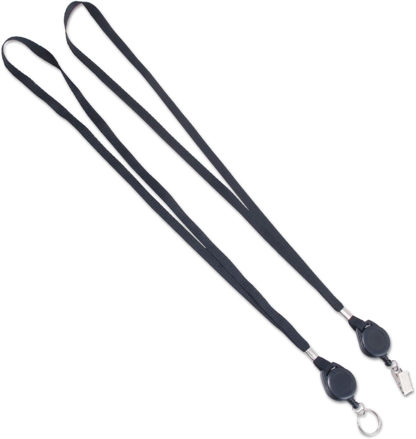 AVT75549 - Advantus Lanyards with Retractable ID Reels