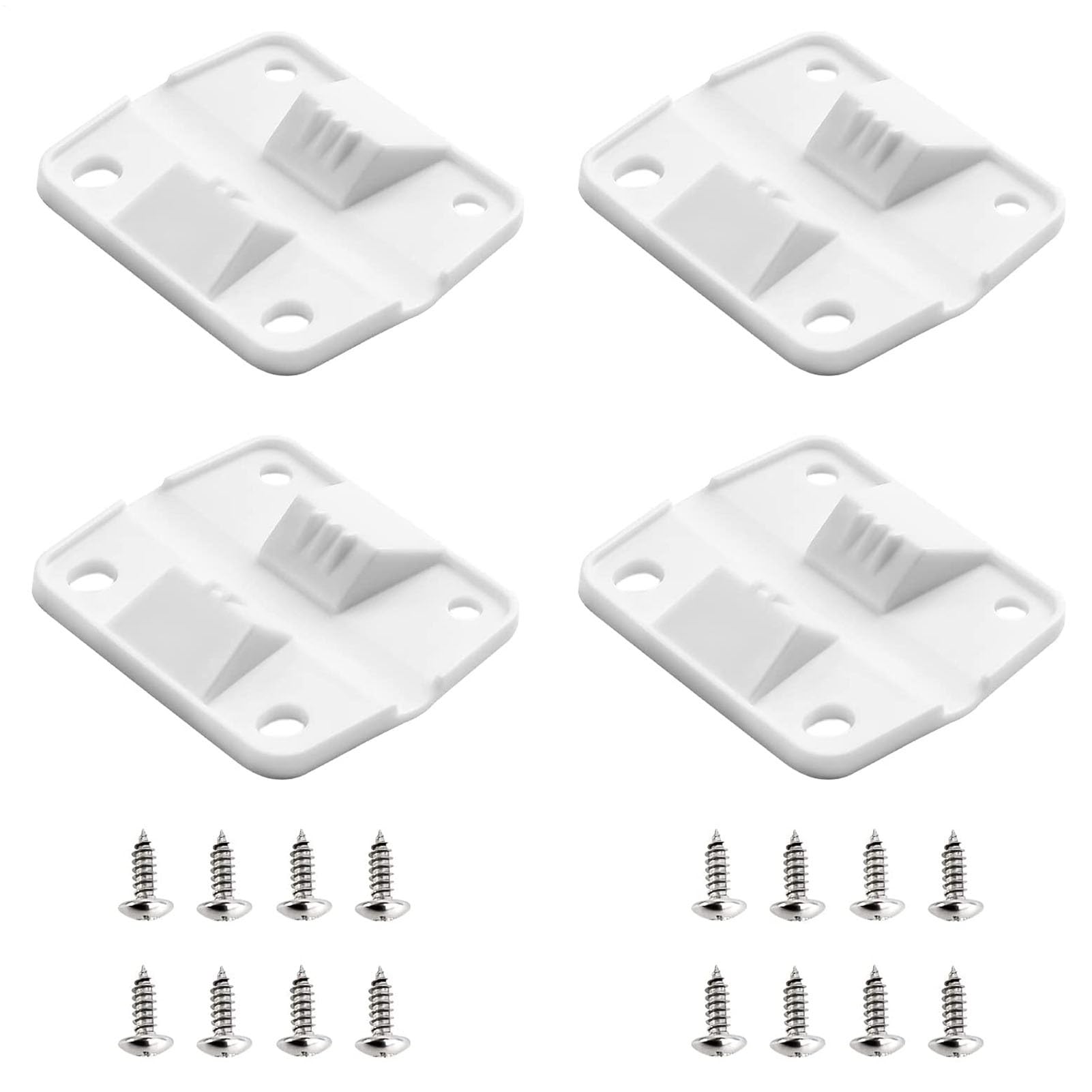 Cool Box Replacement Hinges - Hinge Set with Screws, Accessories Robust Repair Parts