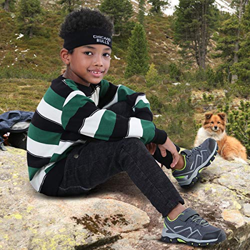 Brooman Kids Outdoor Trail Hiking Shoes Boys Girls Running Shoes Sports Sneakers thumb #1