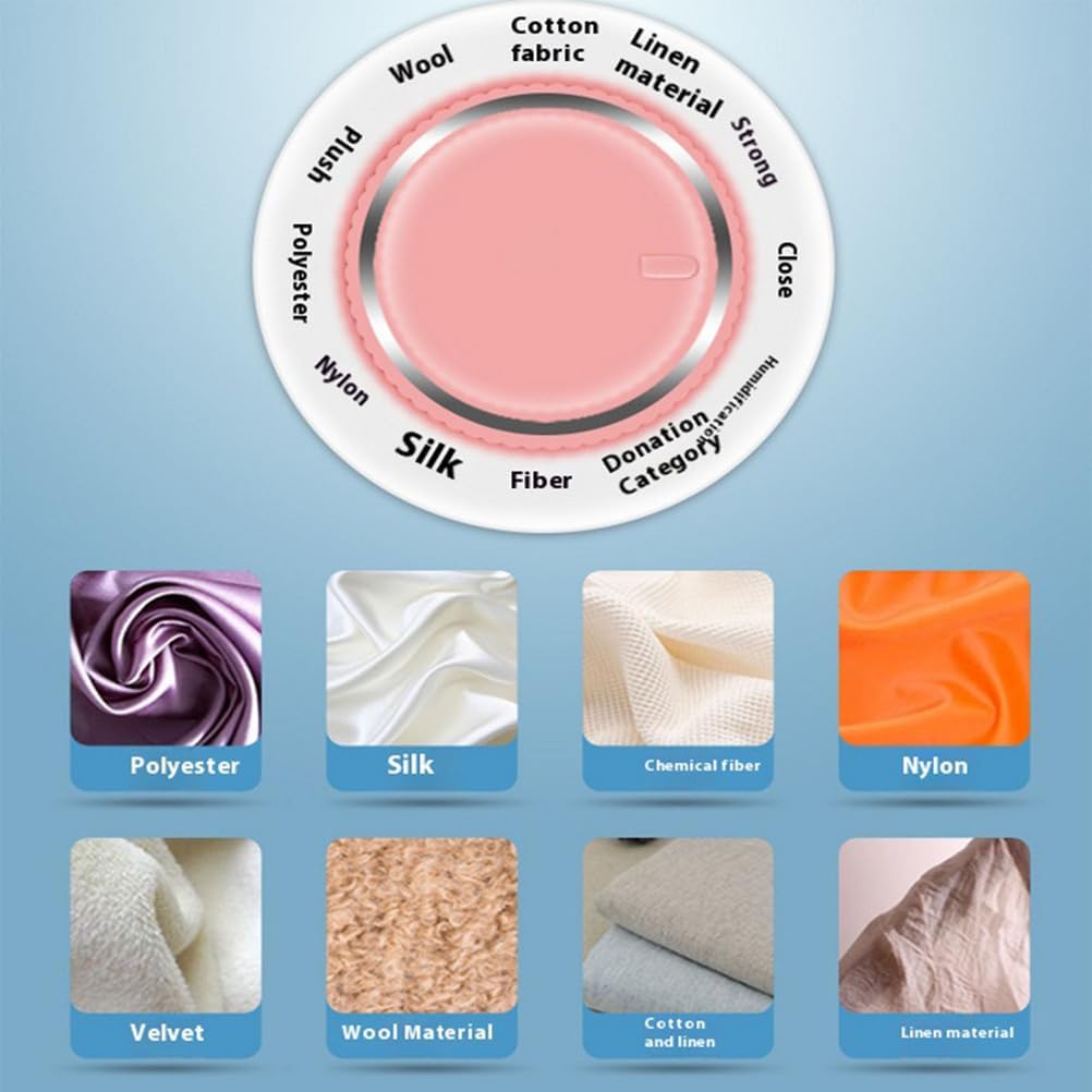 10-Level Adjustable Garment Steamer, 2000W Vertical Clothes Steamer with 1.6L Large Tank for Quick Wrinkle Removal, Ideal for Down Jackets & Shirts