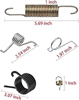 Vista 4 de Kit de resorte de retorno de pedal de freno, adecuado para Yamaha Drive 2012 en adelante carrito de golf OEM # JW8-F7316-00-00 JW8-F7426-00-00