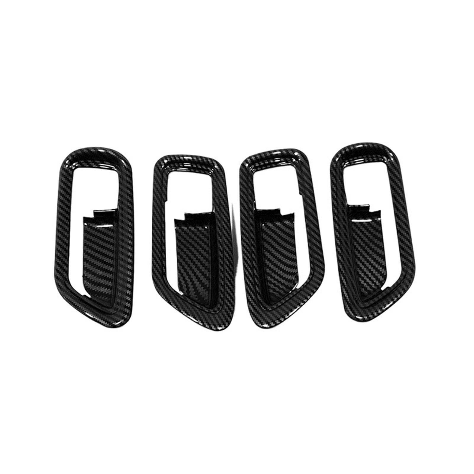 BQWYEDPL Car Inner Door Handle Bowl Covers Trims Stickers Fit for Toyota Fit for Corolla Fit for Hybrid E210 2019-2024 Car Door Latch Handle(Carbon Fiber Color)