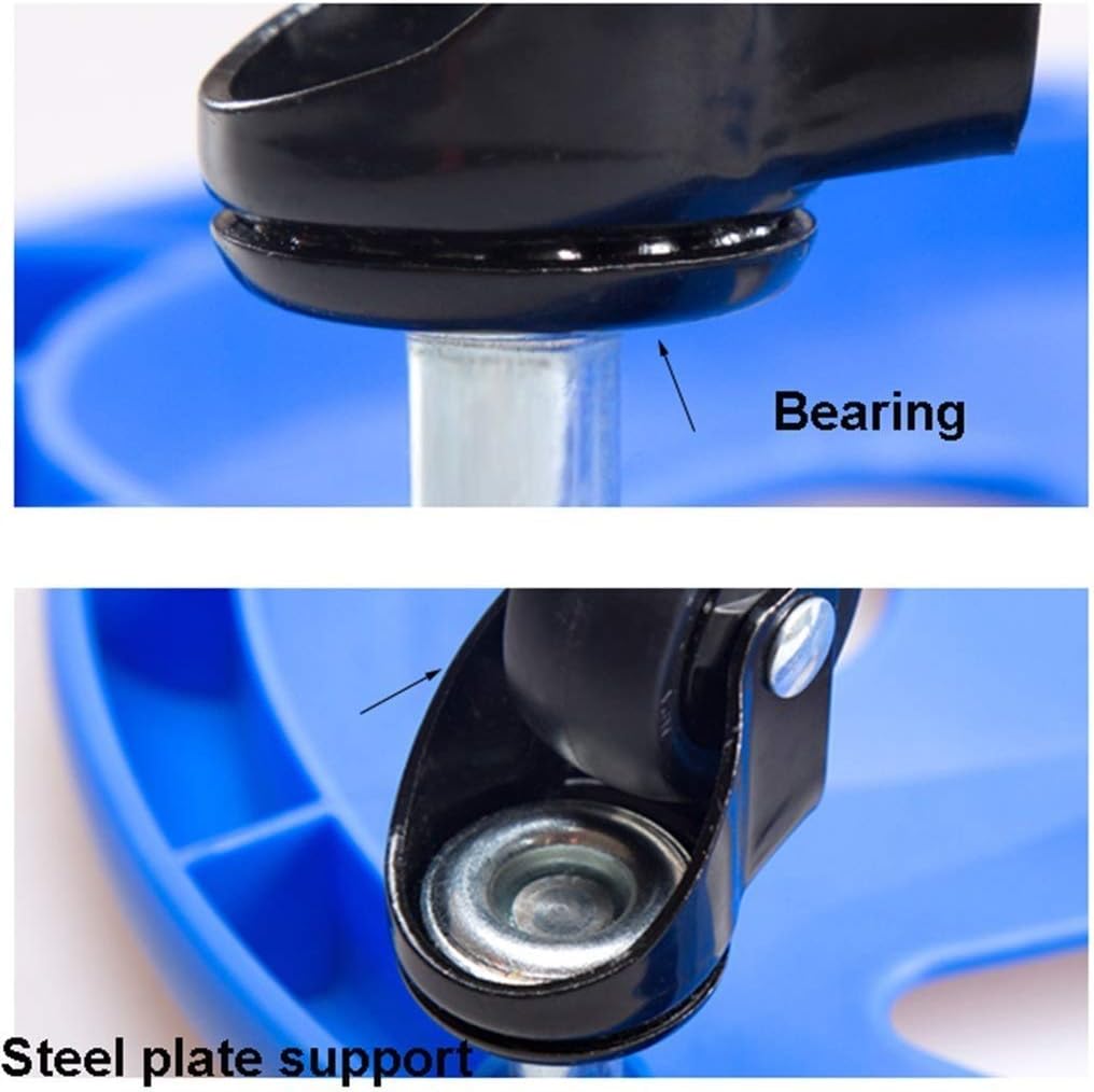 Abdominal Muscle Wheel - Exercise Sliders are Sided and Work Smoothly Any Surface. Wide Variety of Low Impact Exercise’s You Can Do