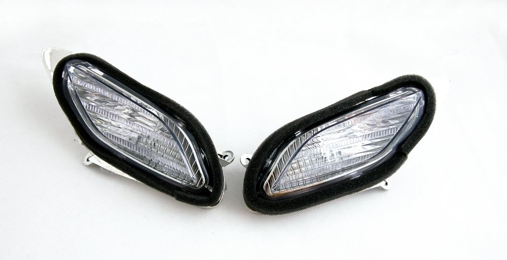 Areyourshop Front Turn Signals For Honda ST1300 2002-2009 Clear