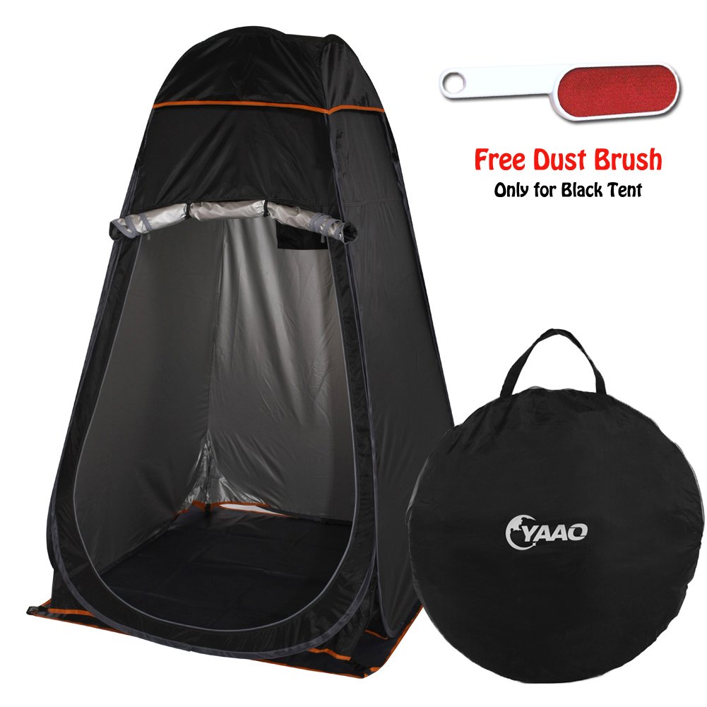 Instant Pop-Up Tent Beach Privacy Shelter Portable Outdoor Changing Room Black