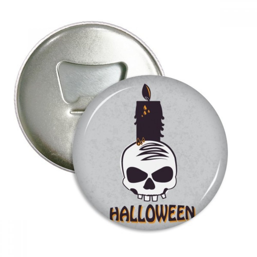 Badge bouton crâne de Halloween et sorcière pour customiser vos sacs