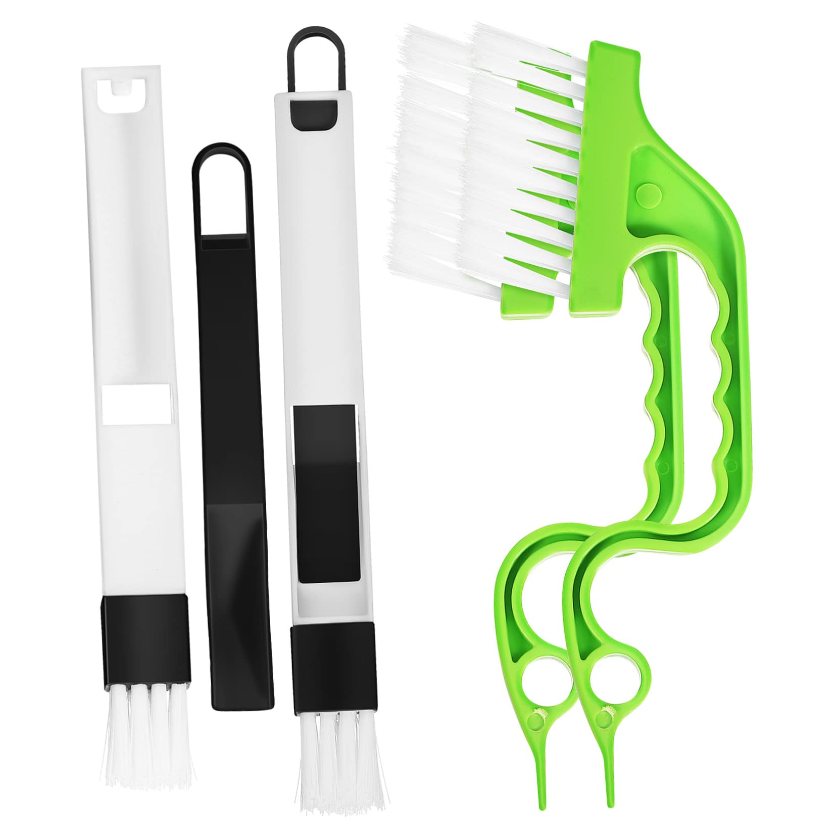 FRCOLOR 5 set Set Spazzole Per La Per La Dei Finestre Per La Fessure Funzionali Spazzole In Microfibra Per 4 pezzi * 5