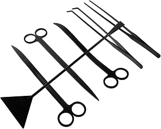 Aquarium Scissor Trim Kit, Precision Trimming Set, Stainless Steel