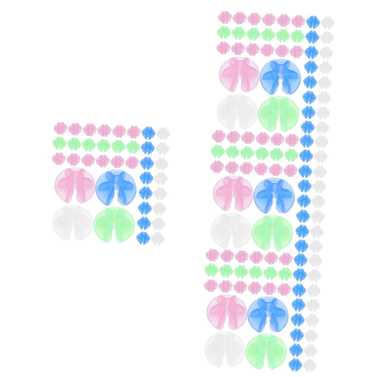 Toddmomy 4sets Bicycle Beads Bike Decorations Wheel Decor Bike Accessories for Boys and Girls 2packs*4