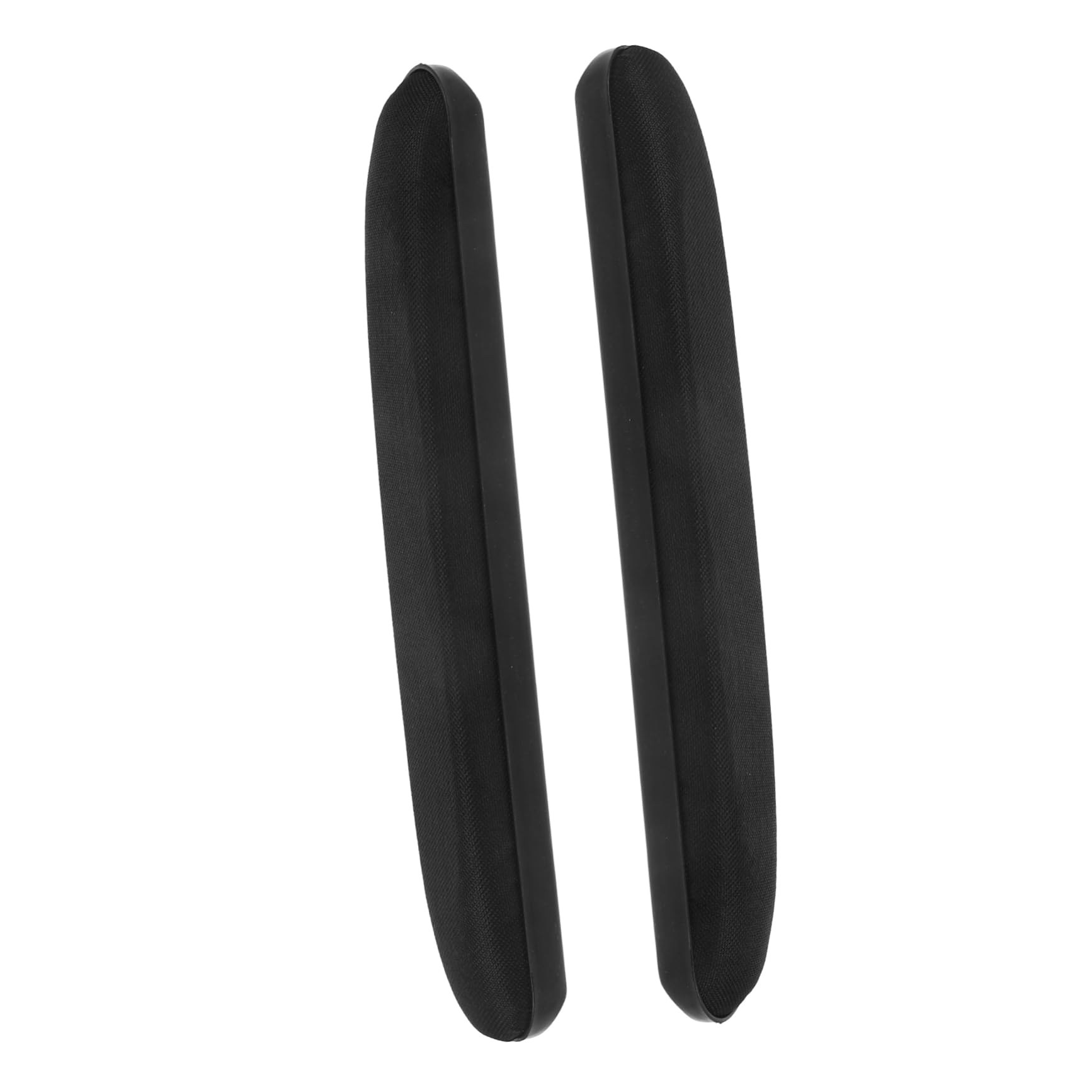 OSALADI 4 Paia Corrimano Antiscivolo braccioli Cuscino del bracciolo Imbottito ergonomico Guidare Parti della Parti di Ricambio per sedie a rotelle Pad CHIEDE Tessuto Nero