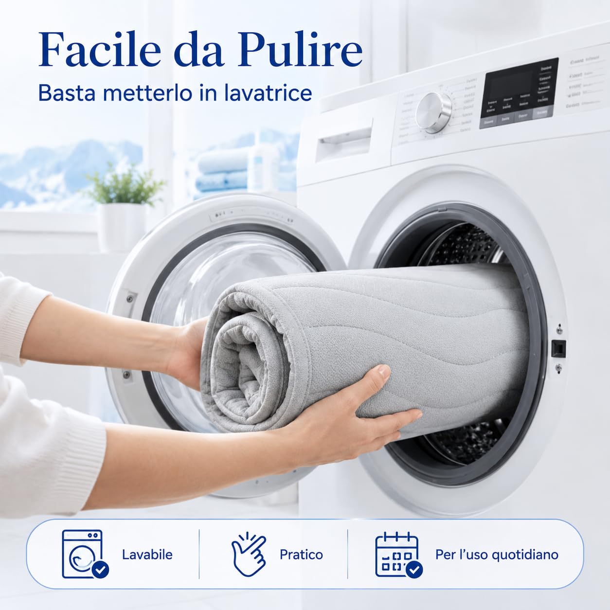 Kobolaf Tappetino Refrigerante Cani Reversibile per Tutte le Stagioni (M-91 * 58 cm)