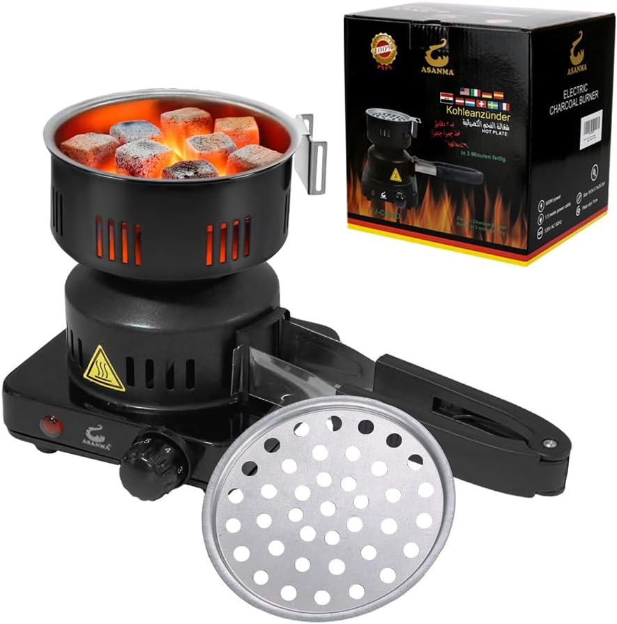 Charcoal Burner,ETL Approved Charcoal Stove,120v 650w Coal Burner For Cubes