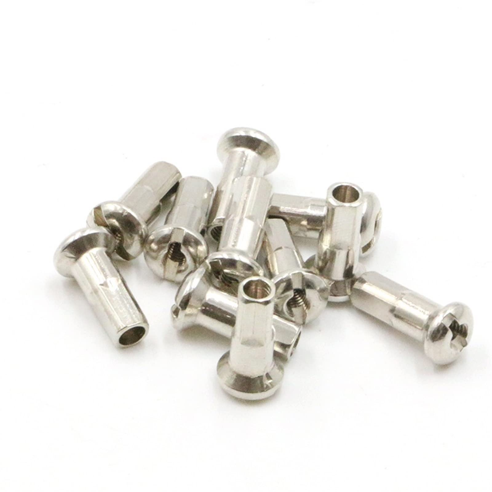 Lot De 24 Rayons Et Tétons En Acier Inoxydable Pour Vélo électrique – 12G, Longueur 191 Mm – Résistance 260 Kg, Traitement Anti-corrosion Zinc