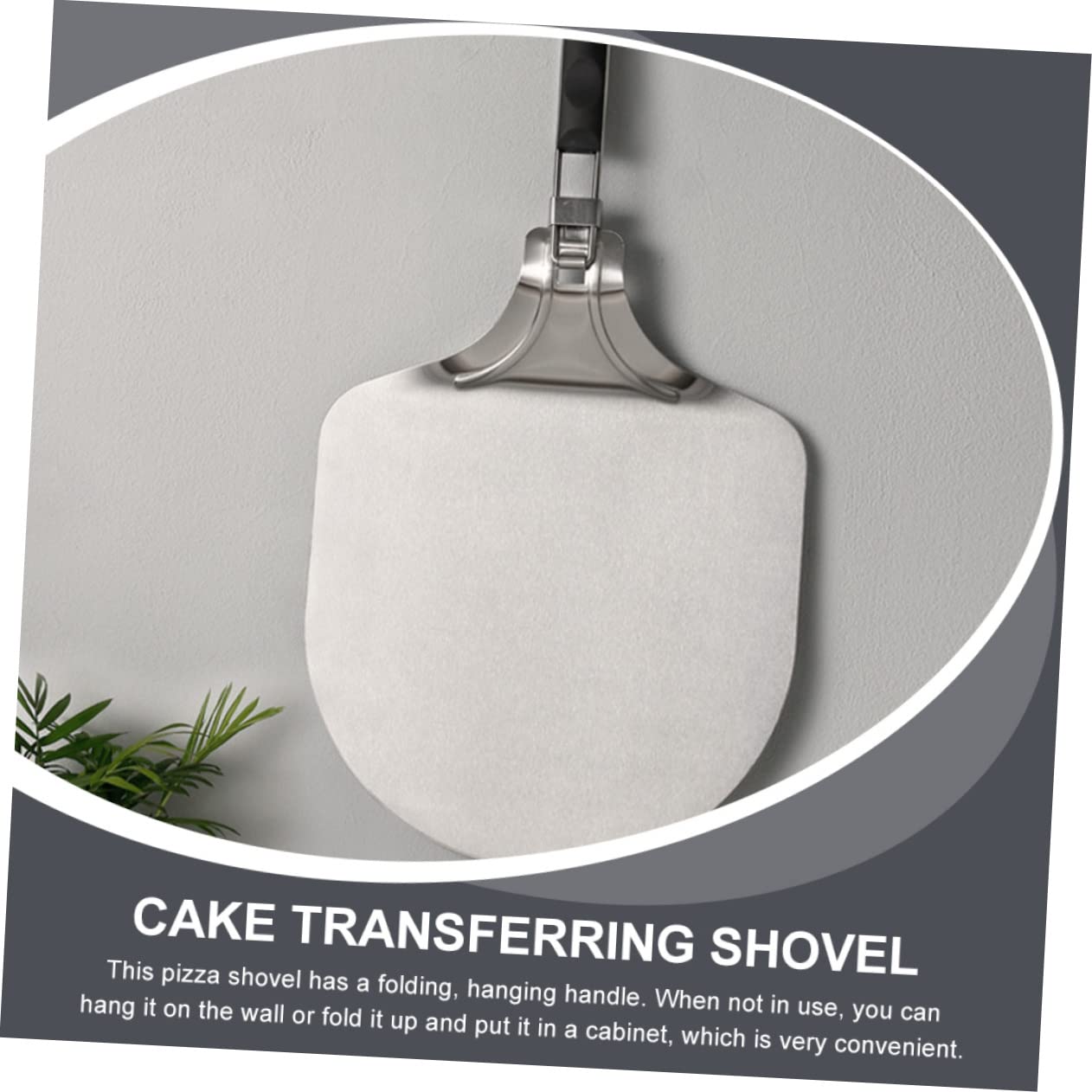 Pelle Acier Spatule De Pour Gâteaux Et Pizzas Outil De Cuisine Pratique Pour Maison Et Restaurant