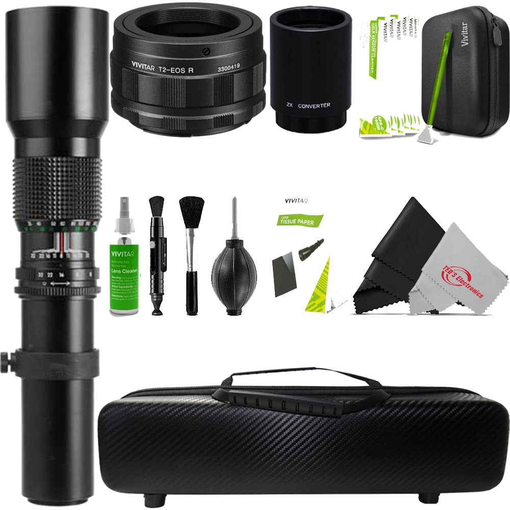 Amazon.com : Vivitar 500mm f/8.0 Preset Telephoto Lens + Vivitar T