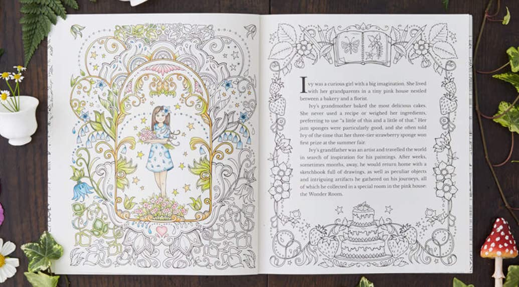 Ivy and the Inky Butterfly: A Magical Tale to Colour