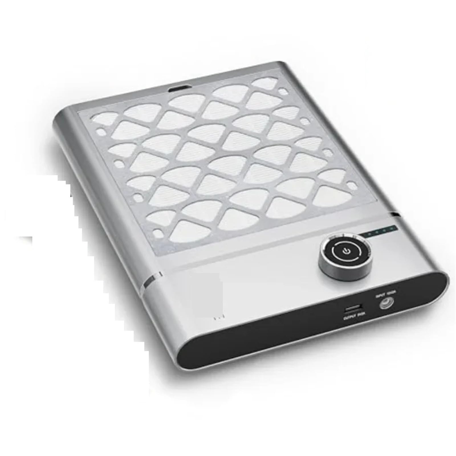 Aspirador de polvo para uñas de 4500 RPM y 48 W inalámbrico para mesa de manicura