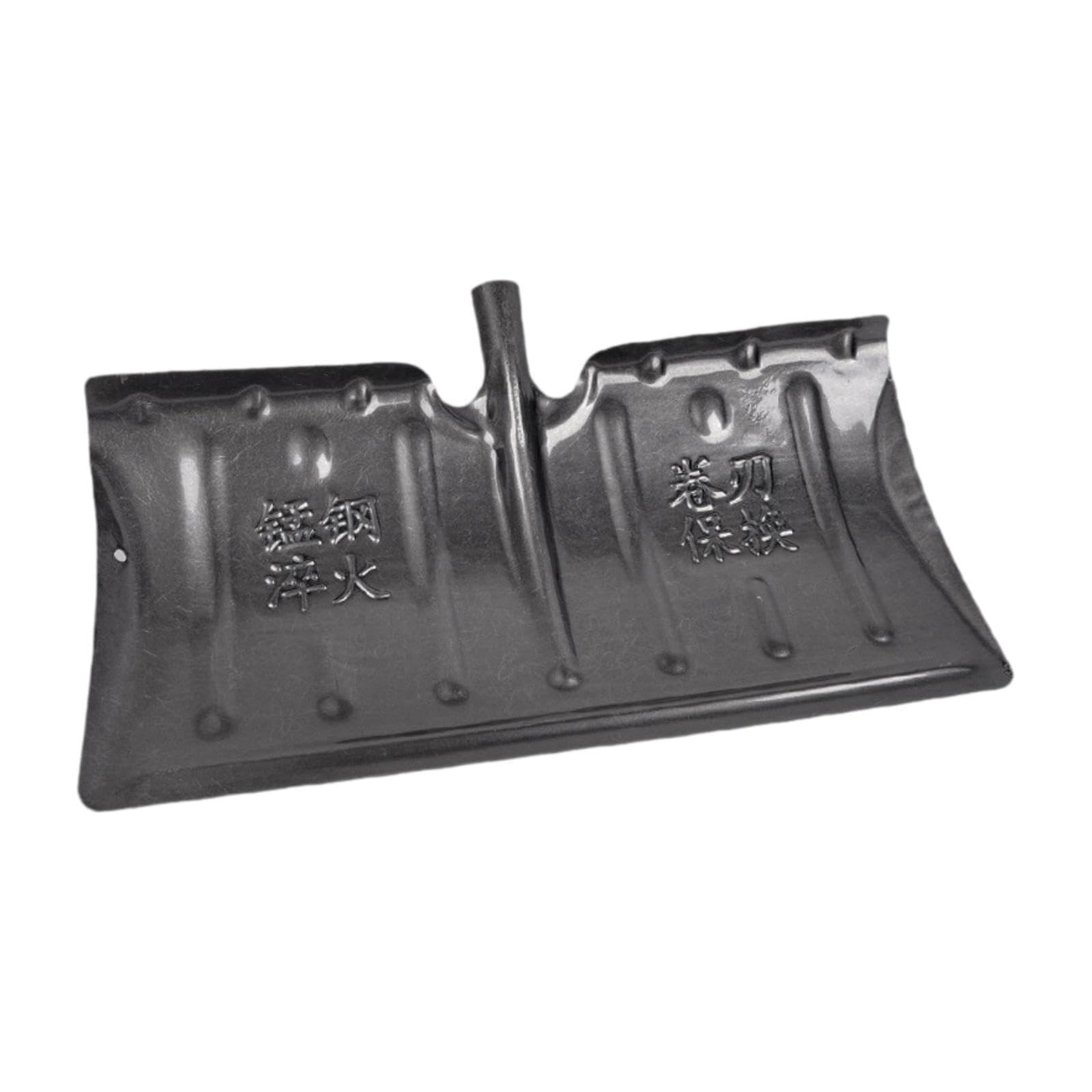myaddiction manganese steel ice snow shovel head easily install multipurpose replacement dark grey