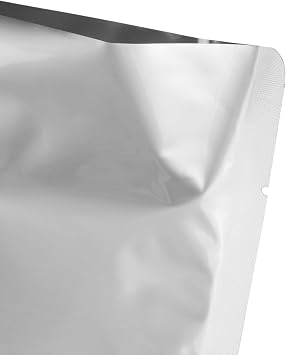 PackFreshUSA: 5 Pack - 7 Mil - Five Gallon Heavy Duty Mylar Bags - 2000cc + 500cc High Capacity Oxygen Absorbers - Rounded Corners - Long-Term Food Storage