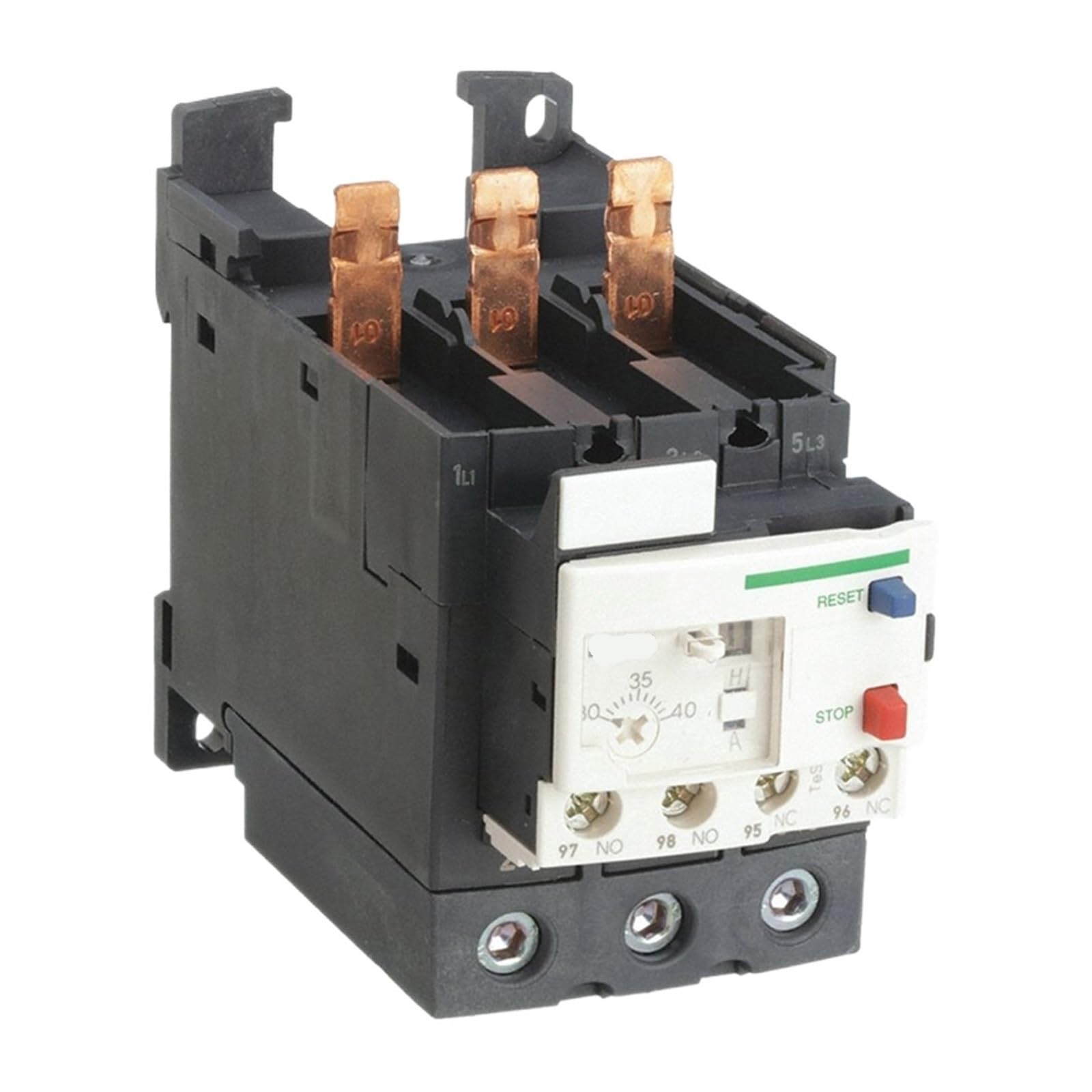 Relais thermique différentiel 30-40A LRD340C protection triphasé - 4