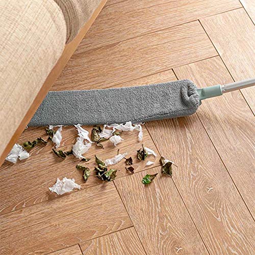 Dust Brush Long Handle Mop Bedside Sweep Flexible 40 to 54 inches Artifact