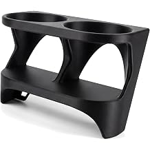 SplashNColor Center Console Cup Holder Compatible with Mazda Miata MX-5 NB 1998-2005 Custom Fit Drink Storage Insert | Dual Beverage Container Organizer | Freestanding Drop-in Design for Sports