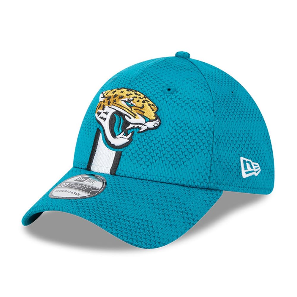 New Era Men's Teal Jacksonville Jaguars 2024 Sideline 39THIRTY Flex Hat