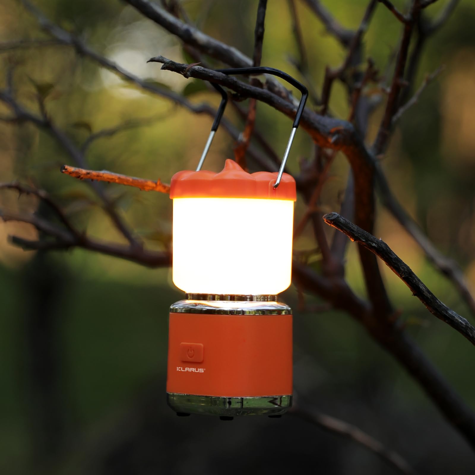 Amazon.com: KLARUS CL8 Small Camping Lantern & Light, Pumpkin