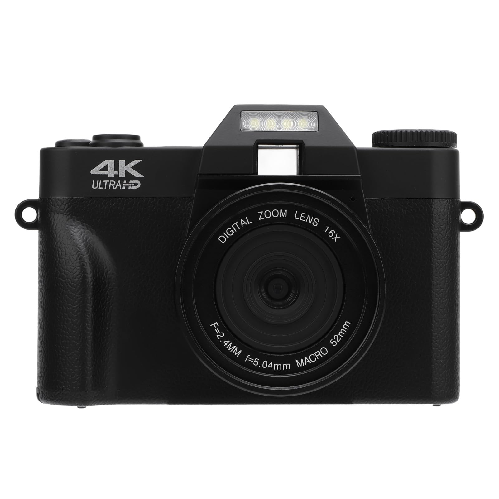 Yctze 75MP 4K Aparat Cyfrowy z 16x Cyfrowy Zoom, 3 -calowy Ekran HD, Bateria 1700 MAh, Obsługuje kamerę internetową, transmisję bezprzewodową, Odtwarzanie Telewizji
