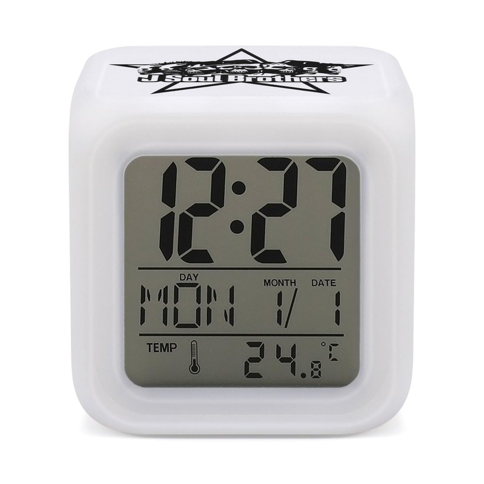 Amazon.co.jp: 目覚まし時計 三代目 J Soul Brothers 置き時計 光 LED