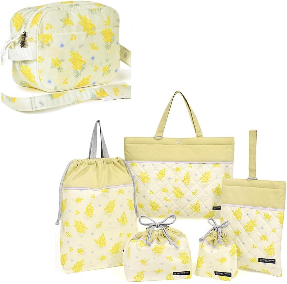 [COLORFUL CANDY STYLE] 入園入学6点セット レッスンバッグ シューズケース 巾着 体操服袋 お弁当袋 コップ袋