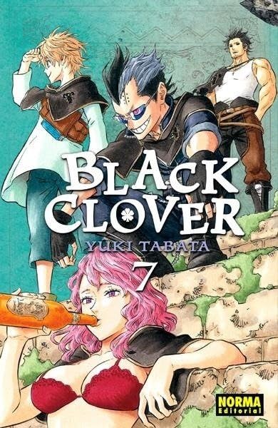 Portada de Black clover 07