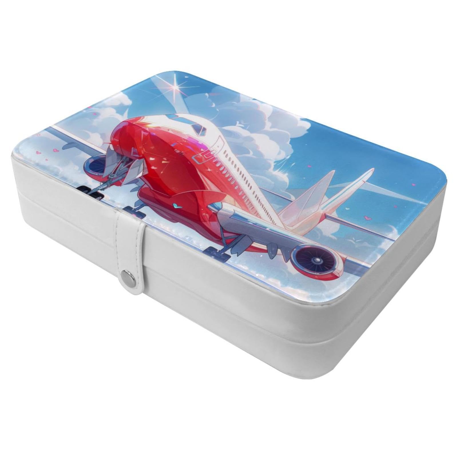 Organisateur bijoux voyage compact pour ranger bagues en vacances