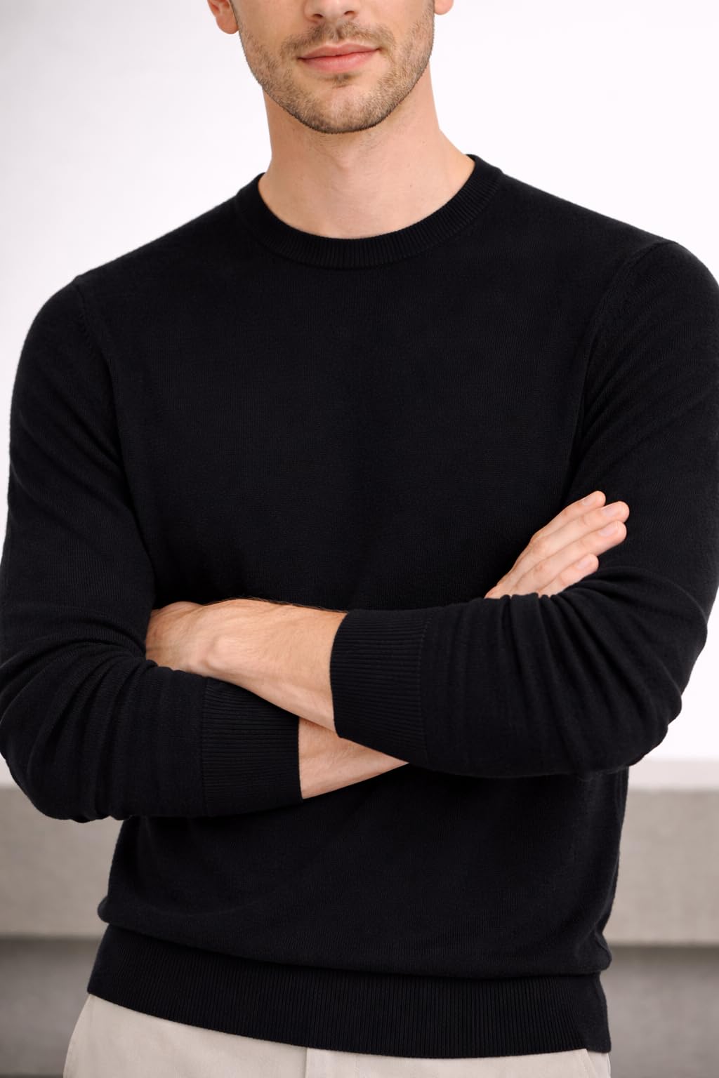 Cashmeren Herren Classic Pullover-Sweaters (1er Pack)