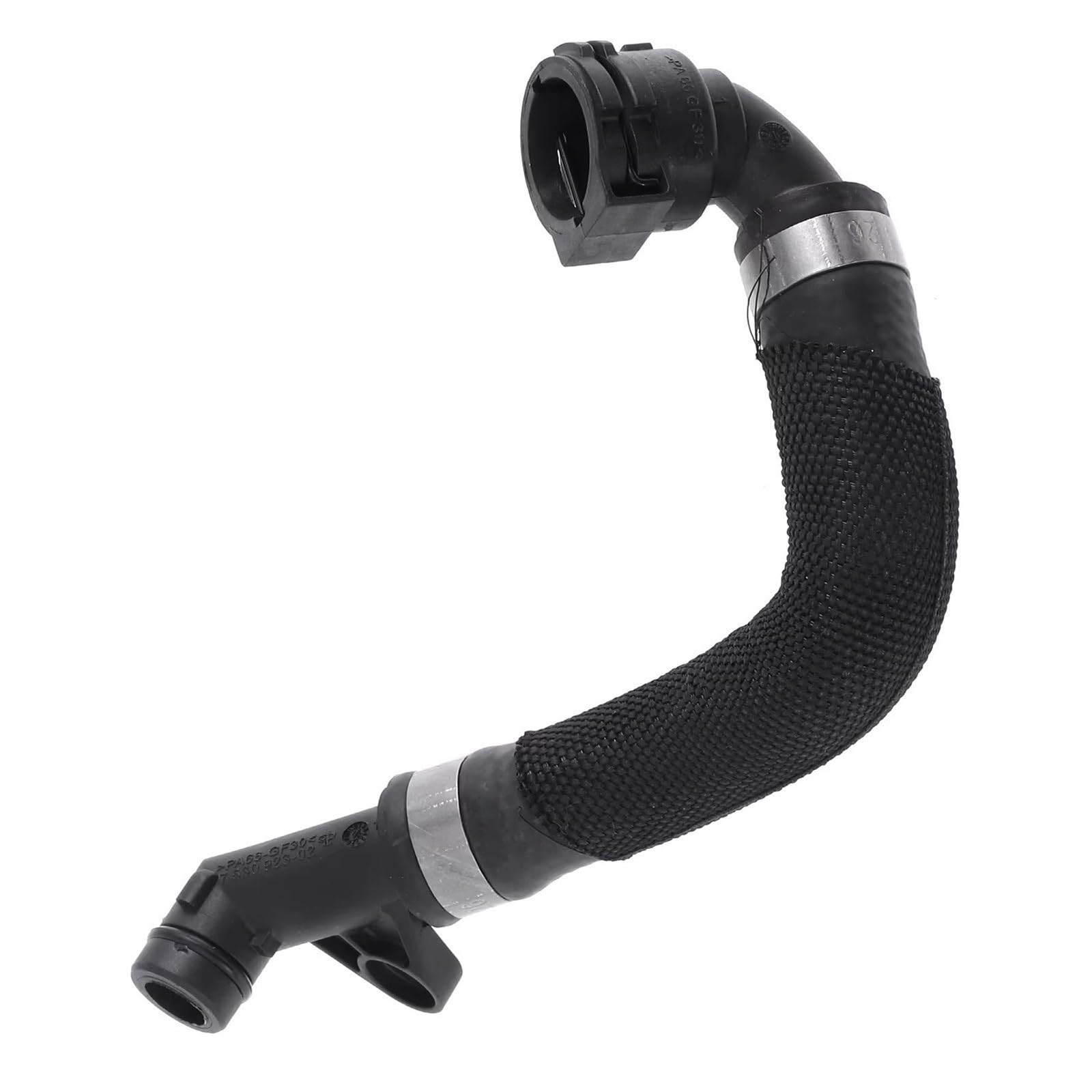 Tvgopbgf One Color Radiator Hose Compatible With Bmw For 335Is Base 3.0L L6 2011 2012 2013 1 Pcs Black Radiator Hose Replacement Part Oem ：17117541143