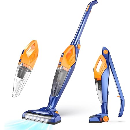 Aspirapolvere senza fili, ORFELD Scopa Elettrica Senza Fili Potente 4 in 1,  Pieghevole, 40 minuti di Autonomiai, LED Aspirapolvere senza sacco per  tappeti domestici, pavimenti duri, peli di animali : Amazon.it: Casa e  cucina