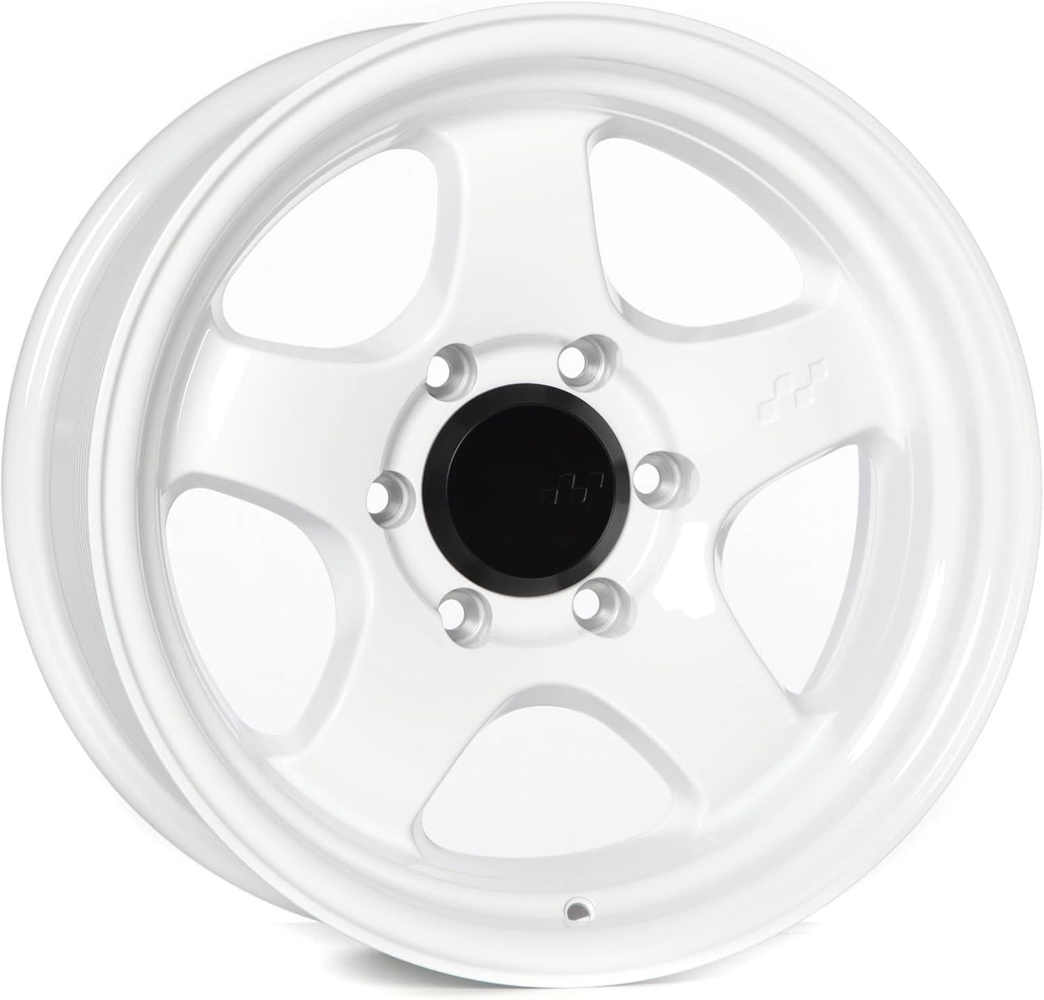 Hayford 17 Inch Wheels Gloss White 6x139.7 17x8.5, et-10mm Offset, 106.1mm CB, Meister S1HC Style Rims Compatible with Toyota 4Runner, Tacoma, FJ Cruiser Lexus GX460 GX470