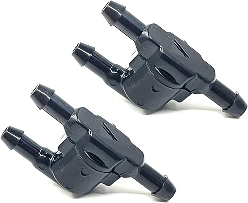 Reemplazo de la válvula de retención del parabrisas del limpiaparabrisas para Toyota, Scion, Lexus- OEM 85321-28020 Negro